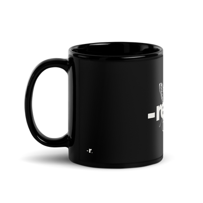 The Reset Rituals | Butterfly black mug